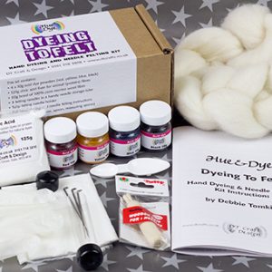 DT Craft and Design Dyeing to Felt Kit