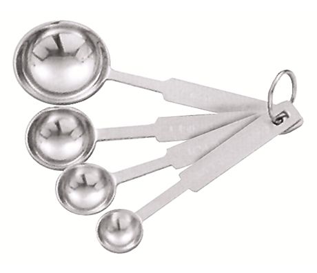 DT Craft & Design - set of metal measuring spoons
