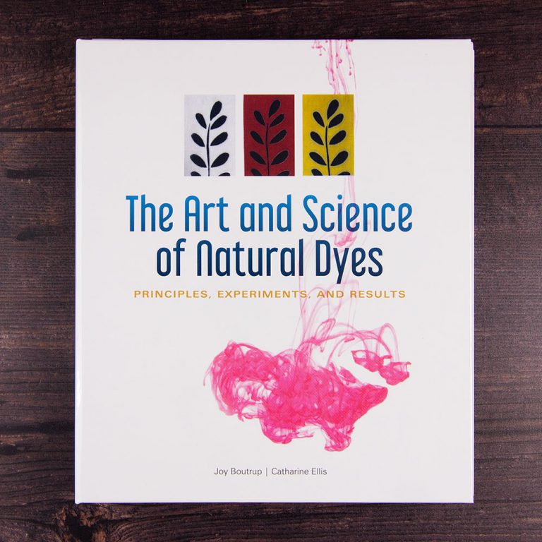 Natural dyeing book the art and science of natural dyes by catharine ellis and joy boutrop