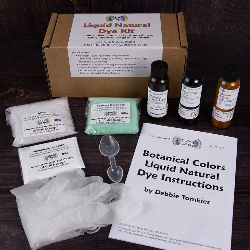 DT Craft and Design - Hue and Dye Liquid Natural Dye Kit