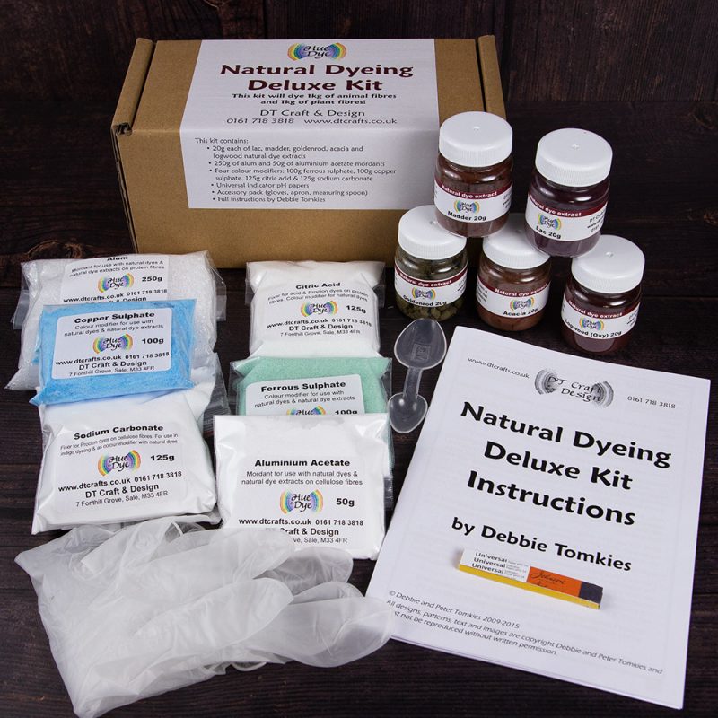 DT Craft and Design - Hue and Dye natural dye deluxe kit