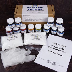 DT Craft and Design - Hue and Dye fibre reactive (procion mx) deluxe dye kit