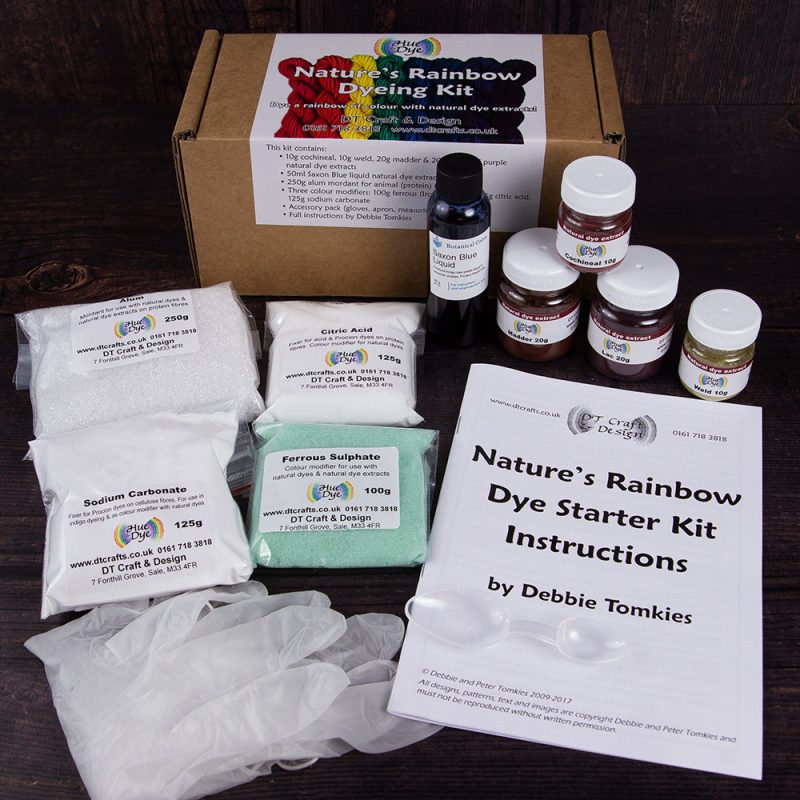 DT Craft and Design - Hue and Dye Nature's Rainbow Natural Dye Kit