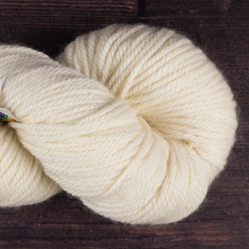 DT Craft and Design - 100% Bluefaced Leicester aran wool undyed yarn 100g
