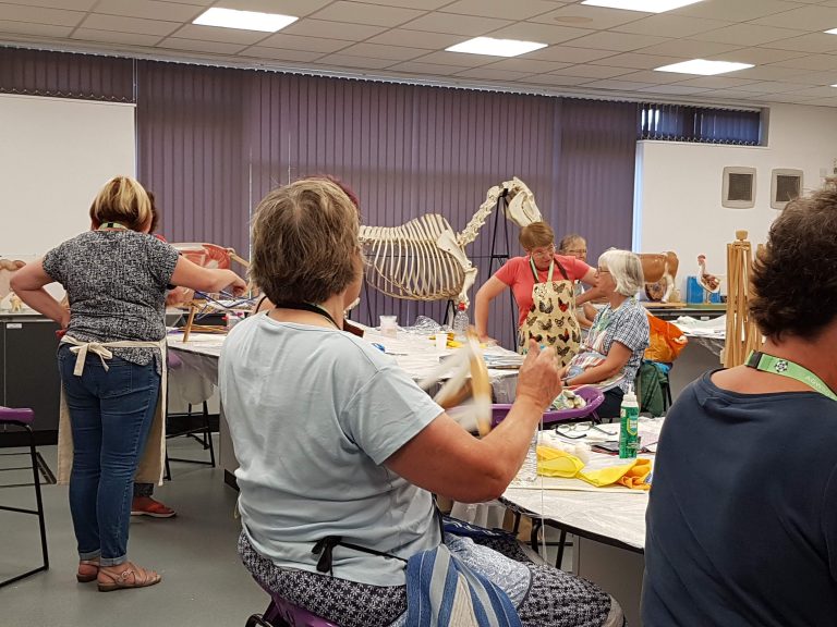 Association of Guilds of Spinners, Weavers and Dyers Summer School, Askham Bryan College, York