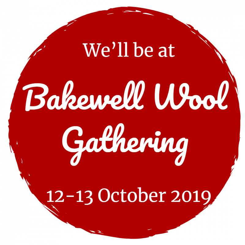 DT Craft and Design will be at Bakewell Wool gathering 2019 on 12th and 13th october on stall 16