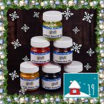 DT Craft & Design - 20 days of christmas countdown - procion mx dyes