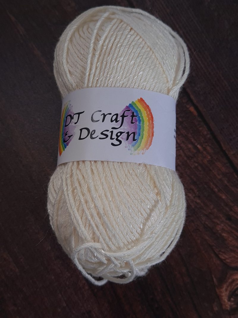 DT Craft and Design undyed yarn cotton viscose acrylic dk