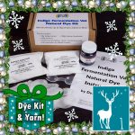DT craft and design indigo fermentation natural dye kit christmas countdown