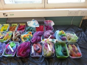 Introduction to hand dyeing with debbie tomkies of dt craft and design 2