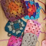 student work from crochet for beginners class with debbie tomkies of dt craft and design 2