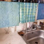 Indigo dyed fabric from a workshop with debbie tomkies of dt craft and design