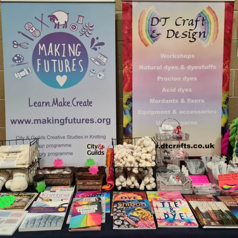 Stall display for DT Craft and Design and Making Futures